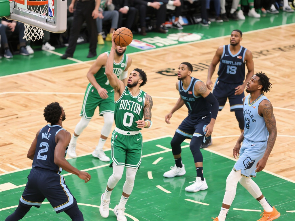 塔图姆狂轰25+14力压莫兰特 凯尔特人力克灰熊 凯尔特人团队实力取胜:战术与配合成关键